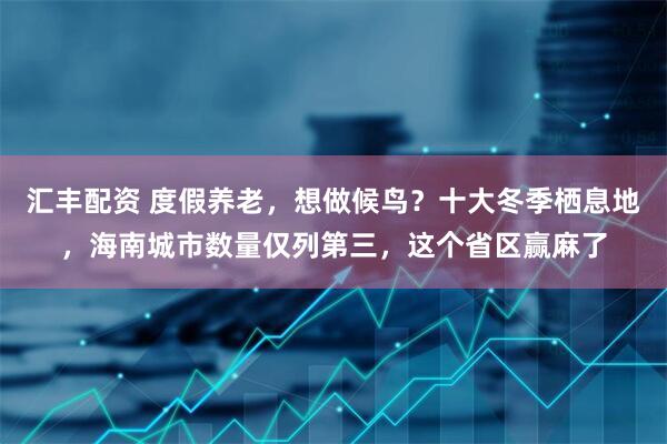 汇丰配资 度假养老，想做候鸟？十大冬季栖息地，海南城市数量仅列第三，这个省区赢麻了